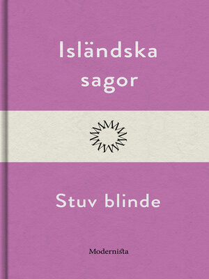 cover image of Stuv blinde